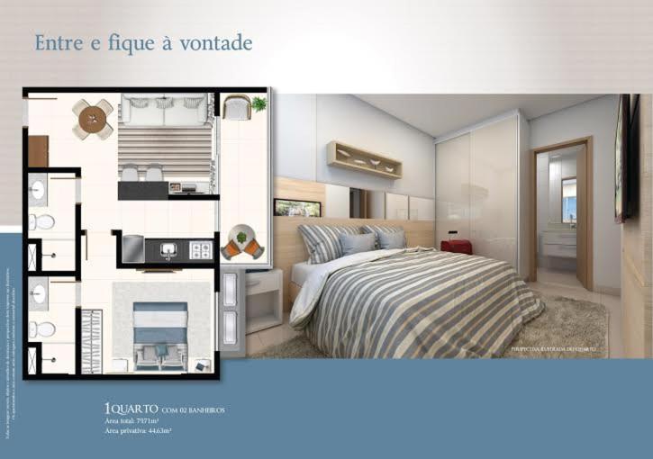Apartamento Recanto Do Bosque - Fiore Prime - Jardins Thermas Caldas Novas